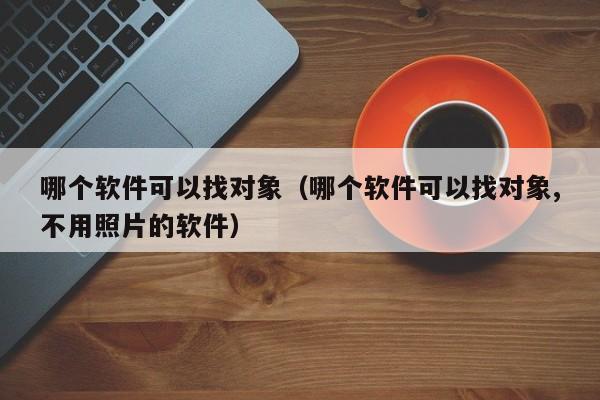 哪个软件可以找对象（哪个软件可以找对象,不用照片的软件）